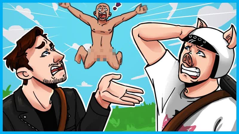 WHY IS THERE A NAKED MAN FLOATING IN THE SKY H1 Z1 Funny Moments Fails ( WTF