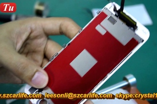 Replace Cracked iPhone 6s Backlight by Jiutu Phone Repair Machine Samsung s6 edge/s7 edge/iPhone fix