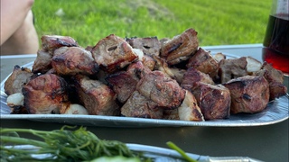 Отдых в Комарова. Ташкентский рецепт Шашлыка. Очень вкусный маринад. Ребята из Ташкента в Питере!