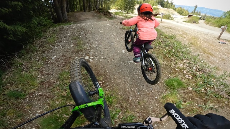 WHAT 6 Years Old Girl Shreds a Bike