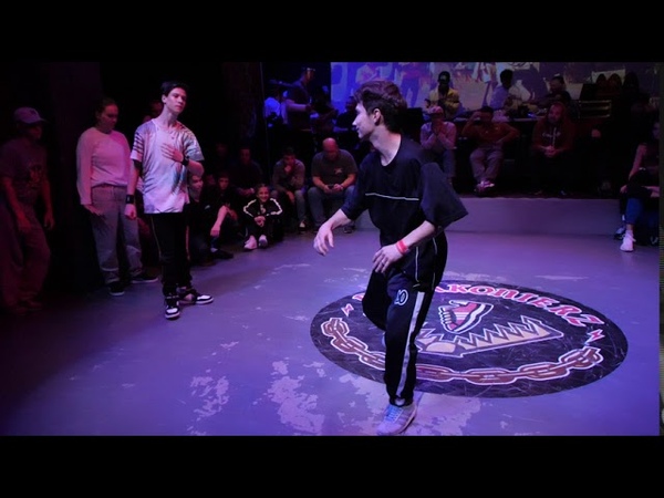juniors bboy Gambit vs Redboy BREAKONIERS 5 YEARS