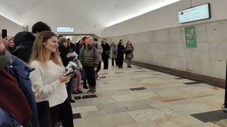 Кипелов - Я свободен - Маврин - Маргарита Пушкина - песню спела группа KooRagA из Севастополя #metro