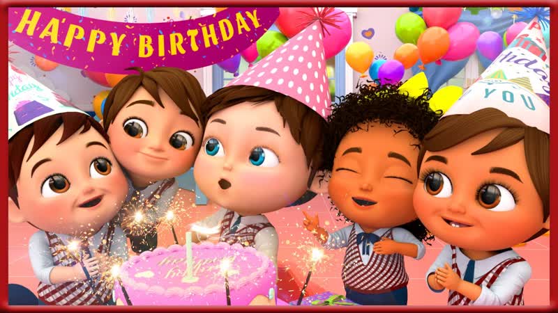 Happy Birthday Song, Yes Yes Birthday Song + More Nursery Rhymes Banana