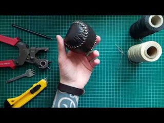 Мяч из кожи / Работа с кожей / MARY SHELLEY / DIY leather