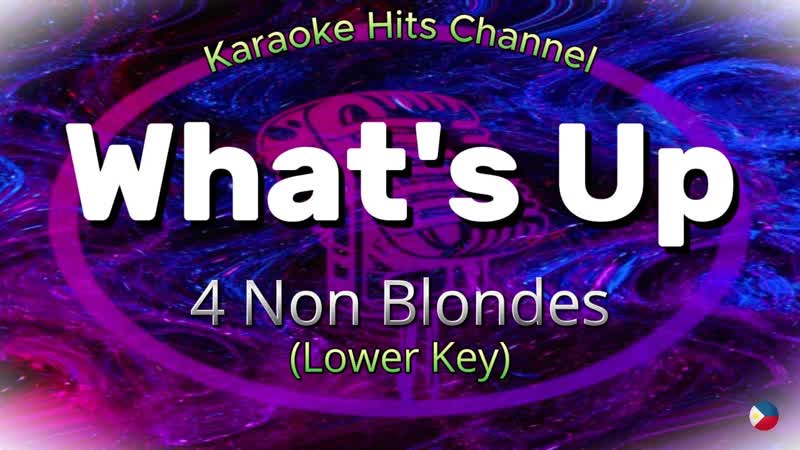 4 Non Blondes Whats up ( LOWER KEY) ( KARAOKE