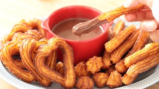 チュロスとホットチョコレートの作り方  Churros & Hot Chocolate｜HidaMari Cooking