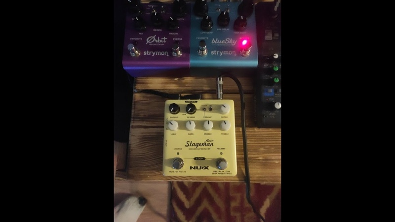 With new preamp NUX NAP 5 Stageman Floor Acoustic