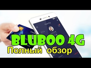 BLUBOO Picasso 4G обзор на русском от Лучший Китай VK