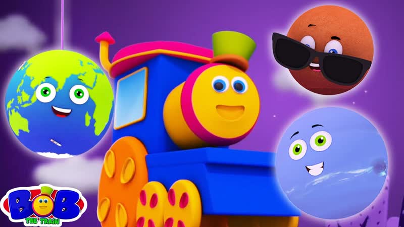 Planets Song, Learn Solar System, Kindergarten Songs Nursery Rhymes, Cartoon Videos for