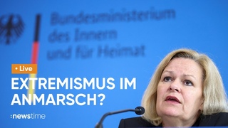 LIVE: Faeser stellt jetzt den Verfassungsschutzbericht 2023 vor