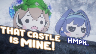 Kronii and Mumei Are Fighting Over a Castle - Ouro Kronii, Nanashi MumeiWe Were Here Forever