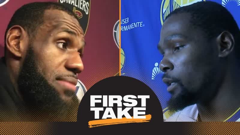 Stephen A. judges Le Bron James injury comments differently than Kevin Durants, First Take,