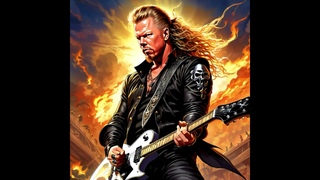 Running Wild - Bad to the bone - James Hetfield  - Ai Cover (1988 Vocals)