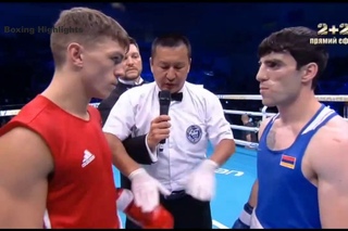 Luc McCormack, England vs Hovhannes Bachkov, Armenia Boxing European Championship 2017 Weight 64 kg