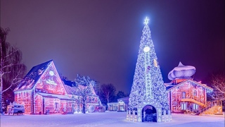 The Moscow Estate of Santa Claus in Kuzminki. Flight of the Black Batman. -9/ DJI AVATA. FPV