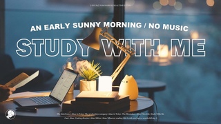 2-HOUR STUDY WITH ME🏞️ / background noise+sound of waves / Pomodoro countdown(50/10)