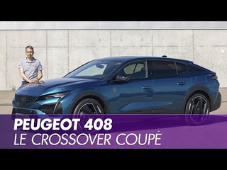 Peugeot 408 (2023).  bord de l'indit crossover coup - YouTube