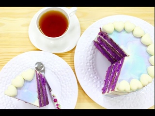 Лавандовый Бисквитный Торт / Конкурс от Luminarc / Lavender Sponge Cake