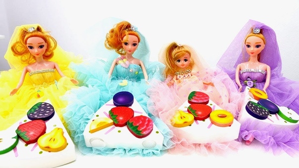New, Barbie video: Tea Party with Barbie, doll Barbie games in, kids