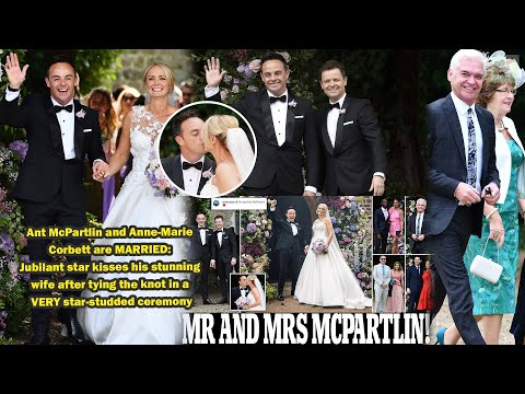 Ant Mc Partlin and Anne Marie Corbett are MARRIED: Jubilant star World News, Stand