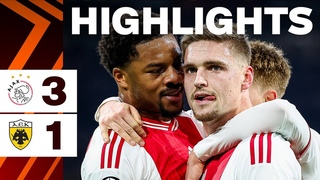 European football secured  | Highlights Ajax - AEK Athene | UEFA Europa League