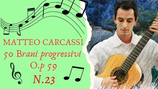 MATTEO CARCASSI - 50 brani progressivi op. 59 -