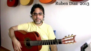 Buleria Compas Series (1) Ruben Diaz Flamenco Guitar Lessons on Paco de Lucia's Technique