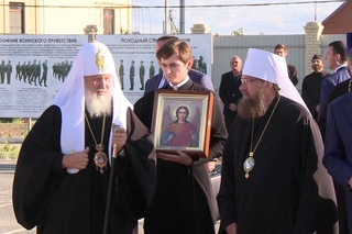 Патриарх Кирилл посетил Казачий кадетский корпус имени атамана И.А. Бирюкова