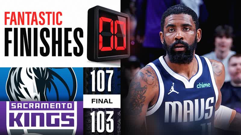 Final 4:16 WILD ENDING Mavericks vs Kings , March 29,
