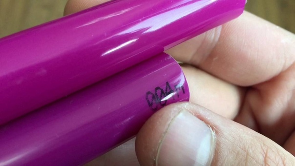 Подделка трубы Rehau Pink. Fake pipe Rehau
