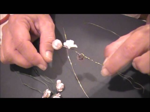 Sprays with Beads Flowers