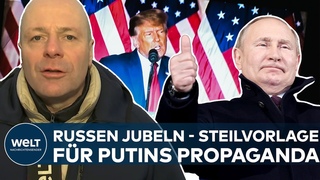 UKRAINE-KRIEG: Kreml und Trump einer Meinung - USA knnten Krieg schnell beenden | WELT Analyse