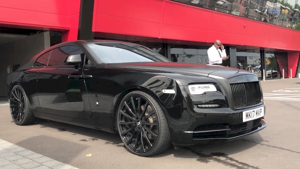 My New 2017 Black Rolls Royce Wraith on