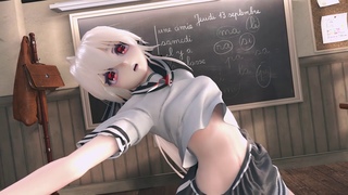 Blender to MMD/Cloth SimulationDeep Blue Song