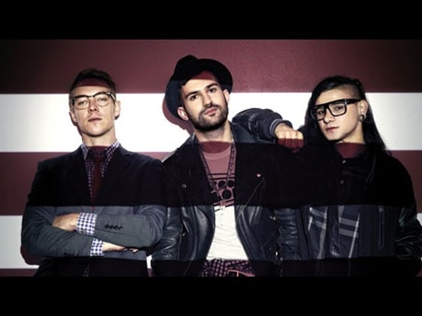 Diplo + Skrillex + A Trak Billboard Cover Shoot (plus
