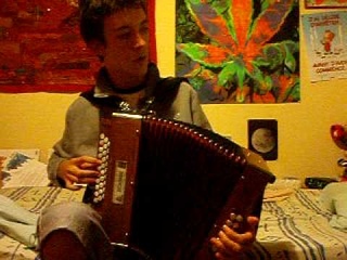 Imperial March on diatonic accordion