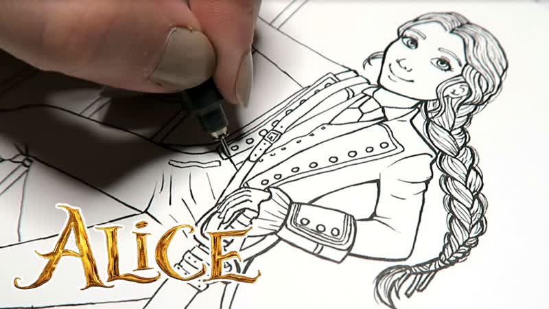 ALICE Through the Looking Glass Part 1 Sketching