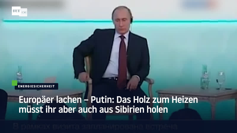 Putin: Womit wollen die Europäer künftig