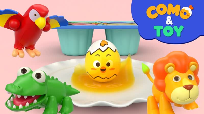 Como, Find the Animals in Jelly + More episodes 16min, Learn colors and words, for
