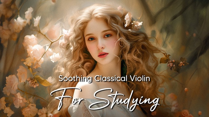 Soothing Classical Violin, Romantic Classical Violin Playlist, Calm Music For Studying,