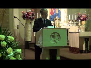 Nonno's funeral - Dad / Stefanie speech
