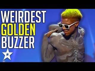 Creepy Contortionist Gets GOLDEN BUZZER On Romania's Got Talent! | Got Talent Global