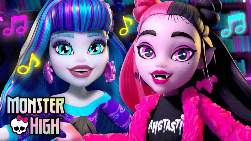 Draculaura Twyla Have a Creepover Party ( Music Videos) w, Clawdeen Frankie, Monster