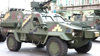Редкий броневик Дозор-Б армии Украины