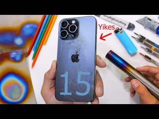 Будьте осторожны с новым титановым iPhone 15 Pro Max ... Упс!
