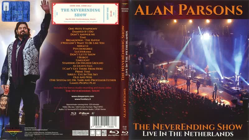 Alan Parsons The Neverending Show Live in the Netherlands 2021(