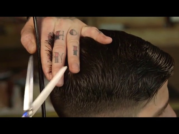 How to Cut Style a Disconnected Side Part by Uppercut