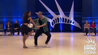 Liberty Swing 2024 Johnvitational Benji Schwimmer & Nicole Ramirez