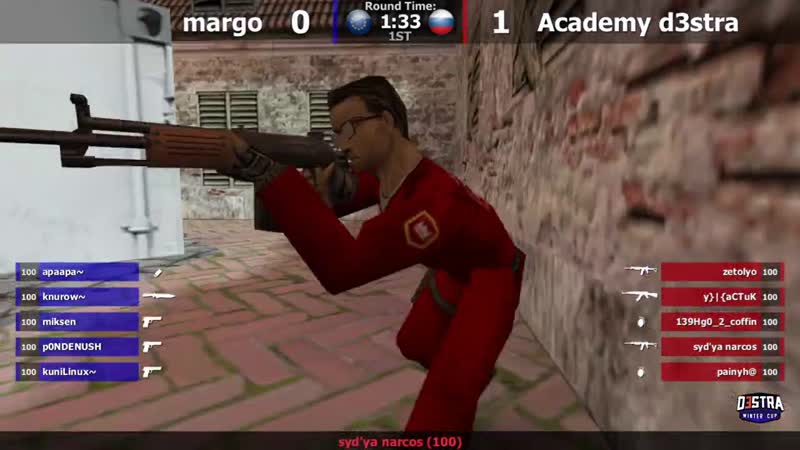 ФИНАЛ D3stra Winter Cup, ( Academy d3stra ) vs ( margo ), MAP : DE