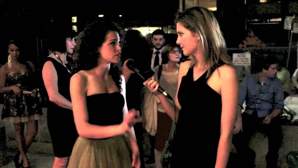 KATIE CHATS: TIFF, TATIANA MASLANY, ACTRESS, PICTURE DAY, RED CARPET